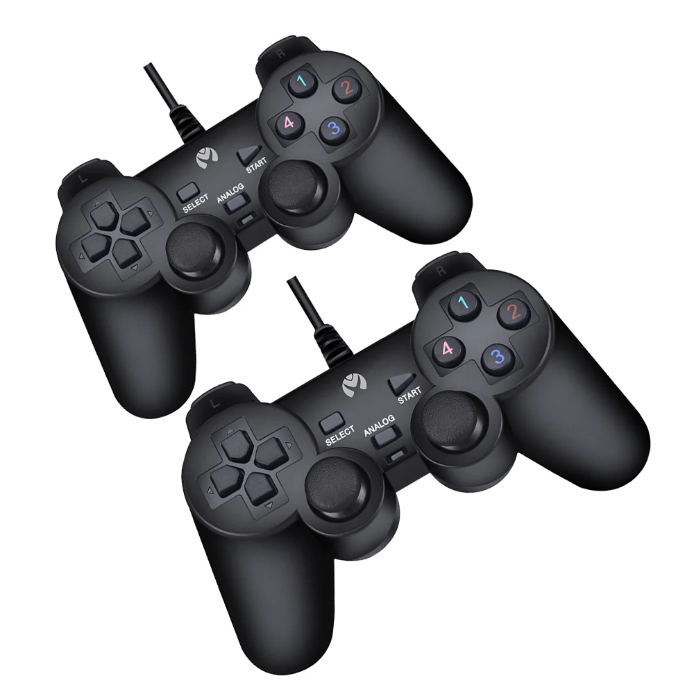 Mikuso GP-USB008 BK Double Game Pad Wired Black