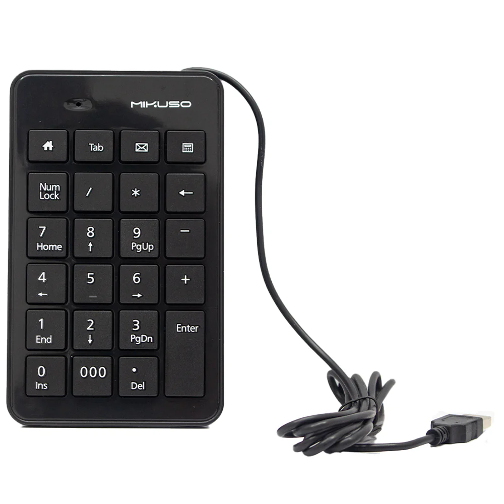 Mikuso KB-047U BK Wired Numeric Keypad Black